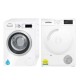 (Bundle) Bosch WAW28480SG Series 8 Washing Machine (9kg) + WTH83008SG Series 4 Heat Pump Dryer (8kg)